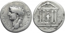 CLAUDIUS (41-54). Cistophorus. Ephesus.