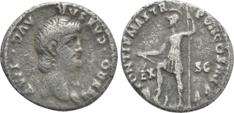 NERO (54-68). Denarius. Rome. 

Obv: NERO CAESAR AVG IMP. 
Bare head right.
...
