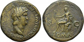 NERO (54-68). Sestertius. Rome.