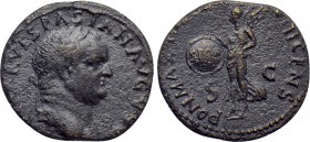 VESPASIAN (69-79). Ae Semis. Uncertain mint, possibly Ephesus.