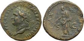 TITUS (79-81). As. Rome.