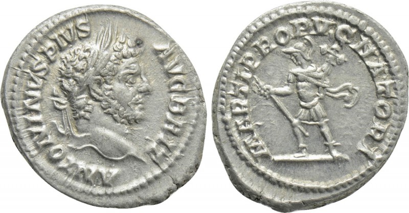 CARACALLA (198-217). Denarius. Rome. 

Obv: ANTONINVS PIVS AVG BRIT. 
Laureat...