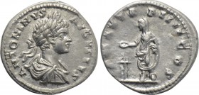 CARACALLA (198-217). Denarius. Laodicea ad Mare.