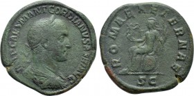 GORDIAN II (238). Sestertius. Rome.