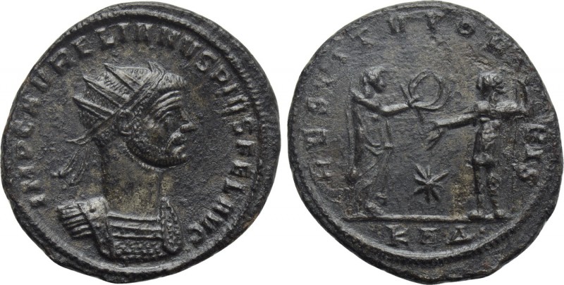 AURELIAN (270-275). Antoninianus. Serdica. 

Obv: IMP C AVRELIANVS PIVS FEL AV...