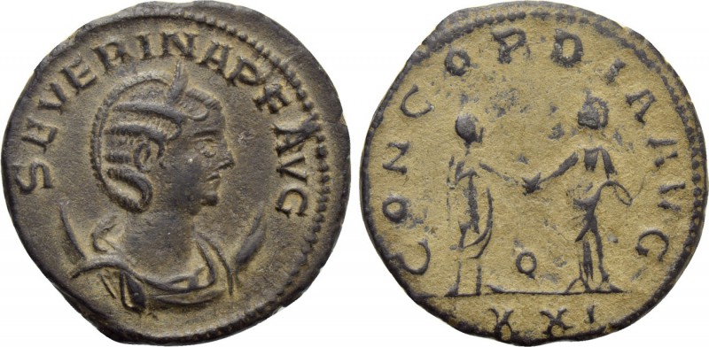 SEVERINA (Augusta, 270-275). Antoninianus. Antioch. 

Obv: SEVERINA P F AVG. ...