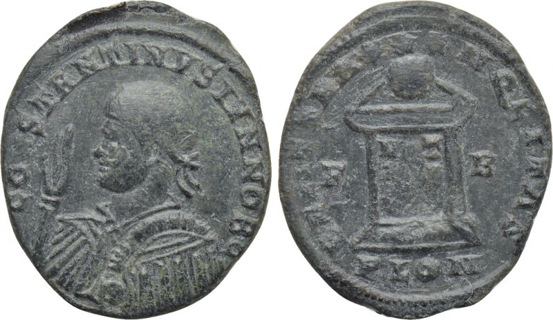 CONSTANTINE II (Caesar, 316-337). Follis. Londinium. 

Obv: CONSTANTINVS IVN N...