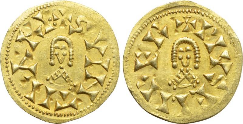 VISIGOTHS. Suintila (621-631). GOLD Tremissis. Eliberri. 

Obv: + SVINTILA RI....