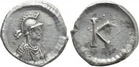 ANONYMUS. Time of Justinian I (527-565). Siliqua or Scripulum(?) Constantinople.