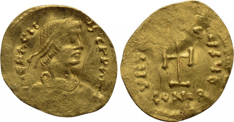 HERACLIUS (610-641). GOLD Tremissis. Constantinople. 

Obv: δ N ҺЄRACLIЧS T P ...