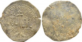 BYZANTINE LEAD SEALS. Basil II Bulgaroktonos with Constantine VIII (976-1025).