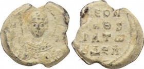 BYZANTINE LEAD SEALS. Leon(?) (Circa 9th-10th centuries).