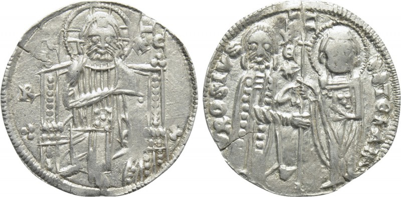 SERBIA. Stefan Uros II Milutin (1282-1321). Dinar. 

Obv: S STEFAN VROSIVS / R...