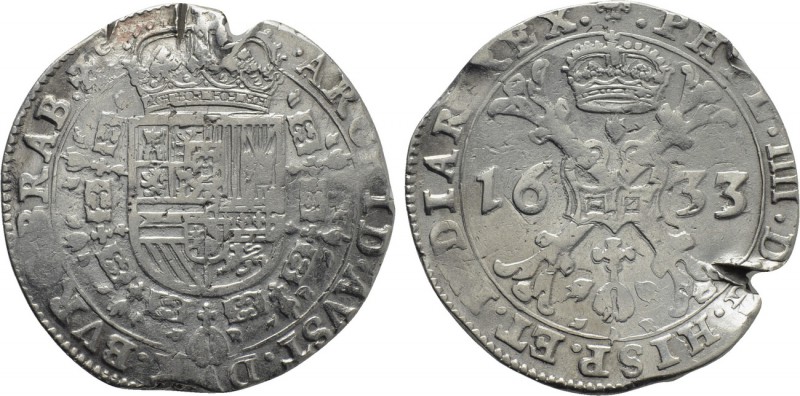 BELGIUM. Spanish Netherlands. Brabant. Philip IV of Spain (1621-1665). Patagon (...