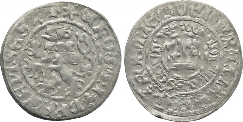 BOHEMIA. Wladislaus II (1471-1516). Groschen. 

Obv: GROSSI PRAGЄҺSЄS. 
Lion ...