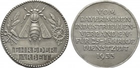 GERMANY. Bayern. Medal (1933). For 25 years of service.