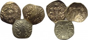 3 Byzantine GOLD Hyperpyra.