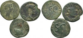 3 Coins of Augustus.