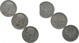 3 Russian Coins.