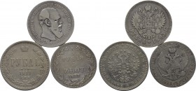 3 Russian Coins.