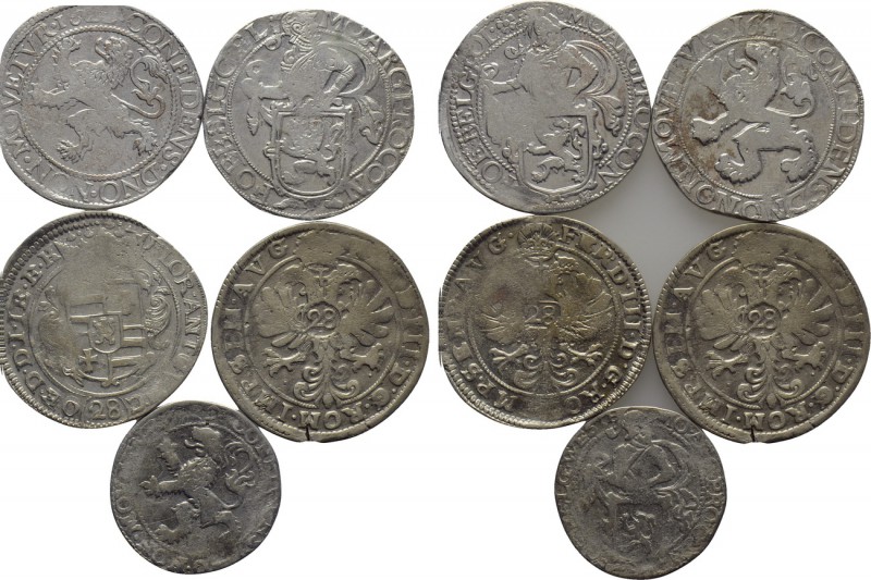 5 Coins of the 17th Century. 

Obv: .
Rev: .

. 

Condition: See picture....
