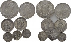 7 Austrian Coins.