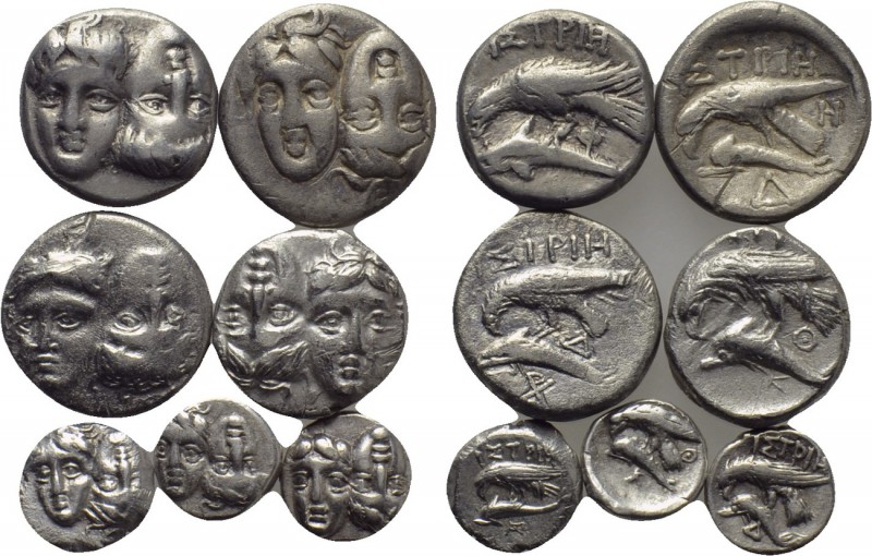 7 Coins of Istros. 

Obv: .
Rev: .

. 

Condition: See picture.

Weight...