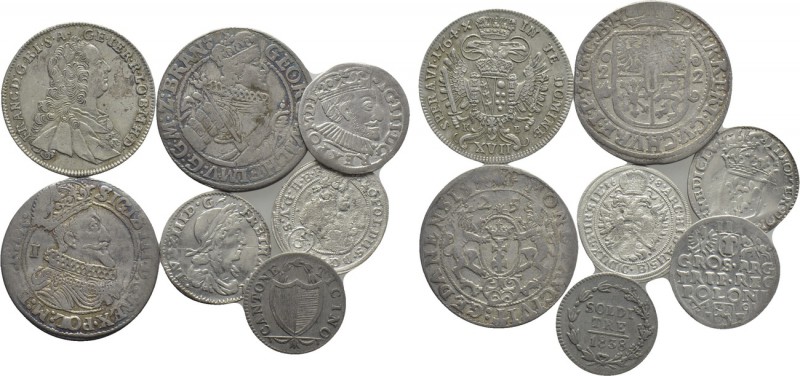 7 modern Coins. 

Obv: .
Rev: .

. 

Condition: See picture.

Weight: g...