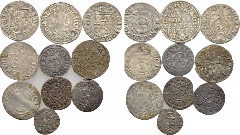 10 World Coins. 

Obv: .
Rev: .

. 

Condition: See picture.

Weight: g...