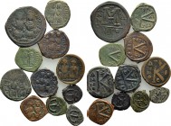 11 Byzantine Coins of Justin II.