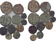 11 Byzantine Coins of Justin II.