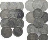 11 Silver Coins of the 19th and 20th Century.