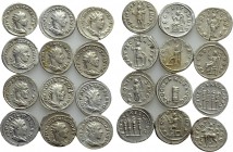 12 Antoniniani of Philip the Arab.