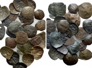 25 Byzantine and medieval Coins.