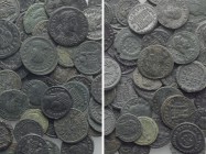 54 Late Roman Coins.