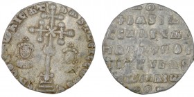 Byzantine Emipre. Basil II Bulgaroktonos, with Constantine VIII. 976-1025. AR Miliaresion (22mm, 1.75g). Constantinople mint. ЄҺ TOVTω ҺICAT ЬASILЄI C...