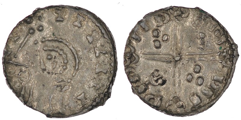 Denmark. Svend Estridsen. 1047-1075. AR penning (17mm, 0.59g). Viborg mint. II I...