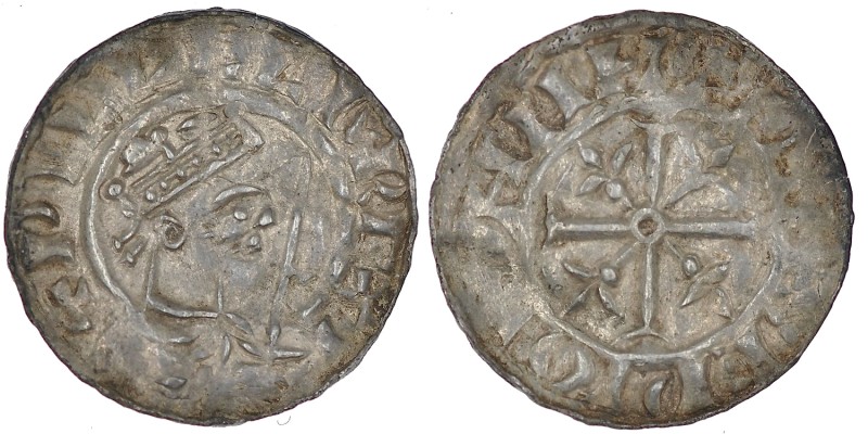 England. William II Rufus. 1087-1100. AR Penny (20mm, 1.36g, 11h). Profile type ...