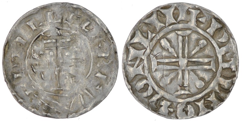 England. William II Rufus. 1087-1100. AR Penny (21mm, 1.42g, 12h). Voided cross ...