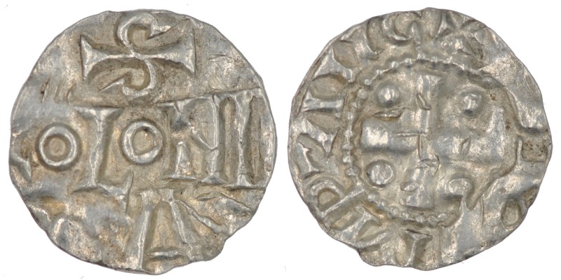 Germany. Cologne. Otto I 936-973. AR Denar (15.5mm, 1.29g). Cologne mint. +[ODDO...