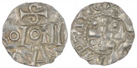 Germany. Cologne. Otto I 936-973. AR Denar (15.5mm, 1.29g). Cologne mint. +[ODDO I]MP+AVG, cross with pellets in each angle / S / [C]OLONI[I] / A, Col...