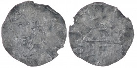 Germany. Mainz. Heinrich III 1039-1056. AR Denar (18mm, 0.83g). Bearded, crowned bust facing / D / BIAIR / O, in three lines. Dbg. 805, de Witt collec...