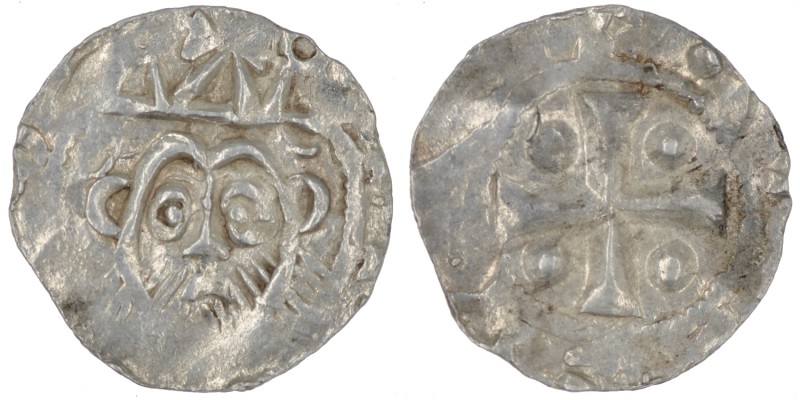 The Netherlands. Deventer. Otto III 983-1002. AR Denar (17mm, 1.43g). Deventer m...