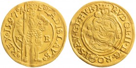 RUDOLF II (1576 - 1612)&nbsp;
1 Ducat, 1597, 3,45g, KB. Husz 1002&nbsp;

EF | EF
