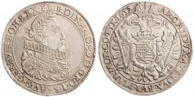 FERDINAND II (1619 - 1637)&nbsp;
1 Thaler, 1632, 28,59g, KB. Her 575&nbsp;

EF | EF