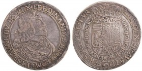 FERDINAND III (1637 - 1657)&nbsp;
1 Thaler, 1655, 28,04g, Wien. Her 391&nbsp;

VF | VF