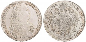 JOSEPH II (1765 - 1790)&nbsp;
1 Thaler, 1775, 28,08g, F/ V.C.S. Her 98&nbsp;

about UNC | UNC