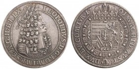 LEOPOLD I (1657 - 1705)&nbsp;
1 Thaler, 1701, 28,53g, Hall. Her 649&nbsp;

about EF | about EF