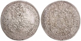 KAREL VI. (1711 - 1740)&nbsp;
1 Thaler, 1715, 28,59g, CH (Bratislava). Her 457&nbsp;

EF | EF , koroze | rust