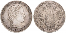 FERDINAND V / I (1835 - 1848)&nbsp;
1 Thaler with dedication, 1842, 27,92g, A. Früh 769&nbsp;

VF | VF